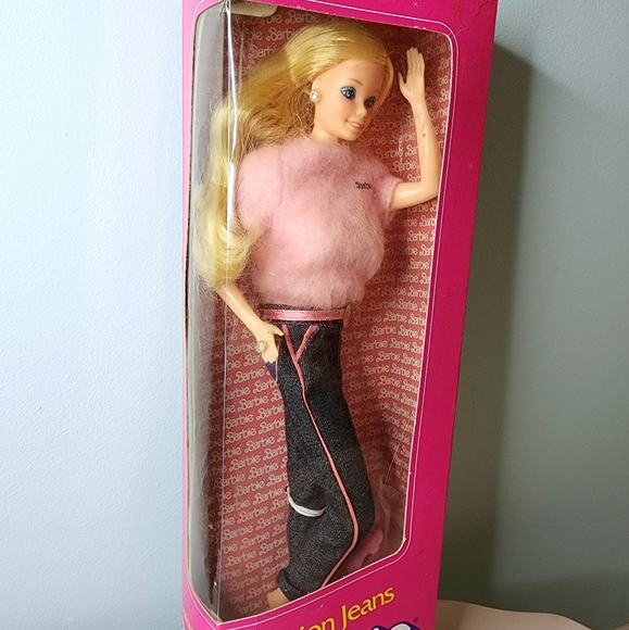 Barbie Fashion Jeans 1981 Year, Vintage Barbie Doll, Superstar Era - Picture 9 of 15